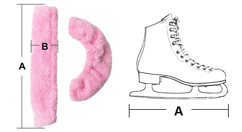 Adjustable TPU Ice Skating Blade Covers Walkable Figure Skate Ice Skate Hockey Skates Prevent Puncture Scalable Blade Sleeve