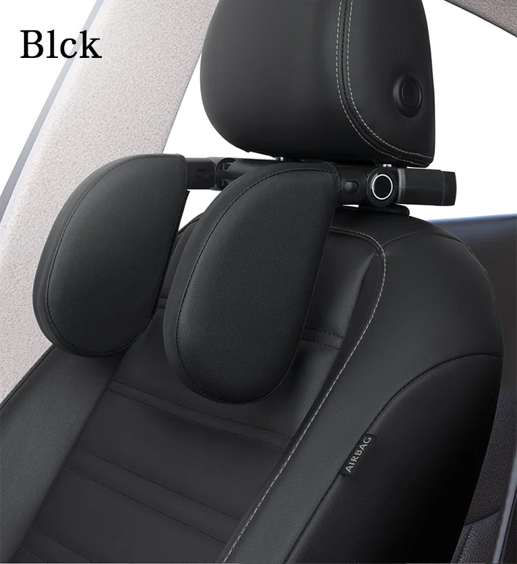 The fifth-generation upgraded multi-functional side pillow built-in invisible storage hook and aromatherapy box car travel side