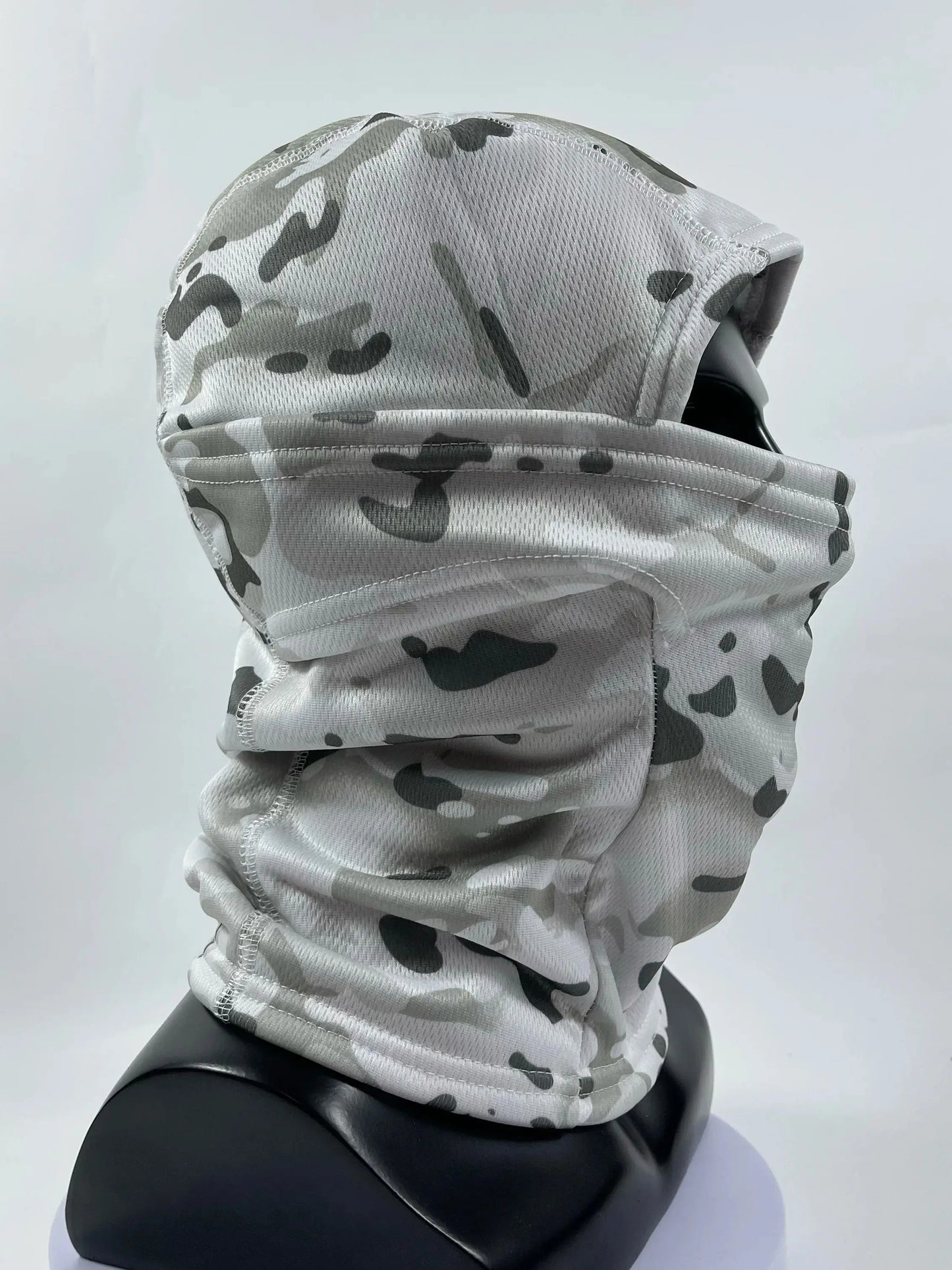 Outdoor hiking, winter thick fleece face mask, chief hat, protective cycling, warm headgear
