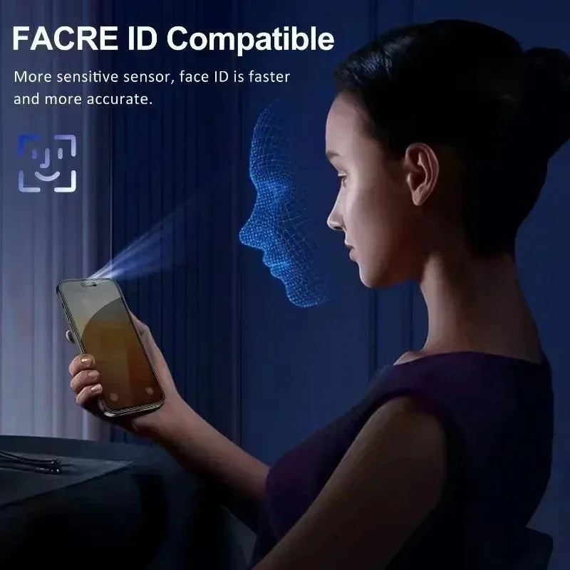 2-5Pcs Full Cover Privacy Screen Protector For iPhone 16 11 12 13 14 Pro Max Mini Anti-spy Glass For iPhone 15 Pro Xr X Xs Max