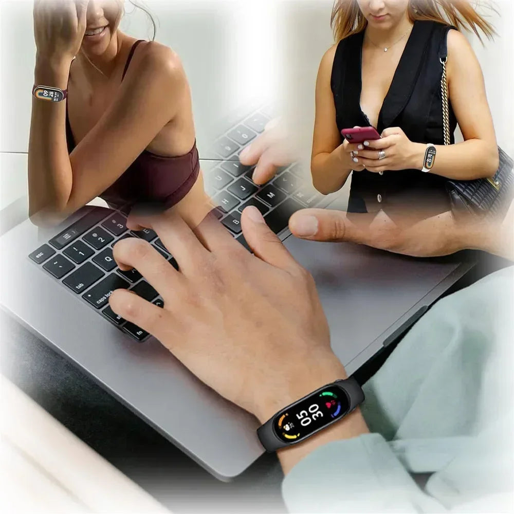 Sport Strap For Xiaomi Mi band 8-8 NFC Belt Replacement miband8 silicone Bracelet smart band 8 waterproof Watchbands Accessories