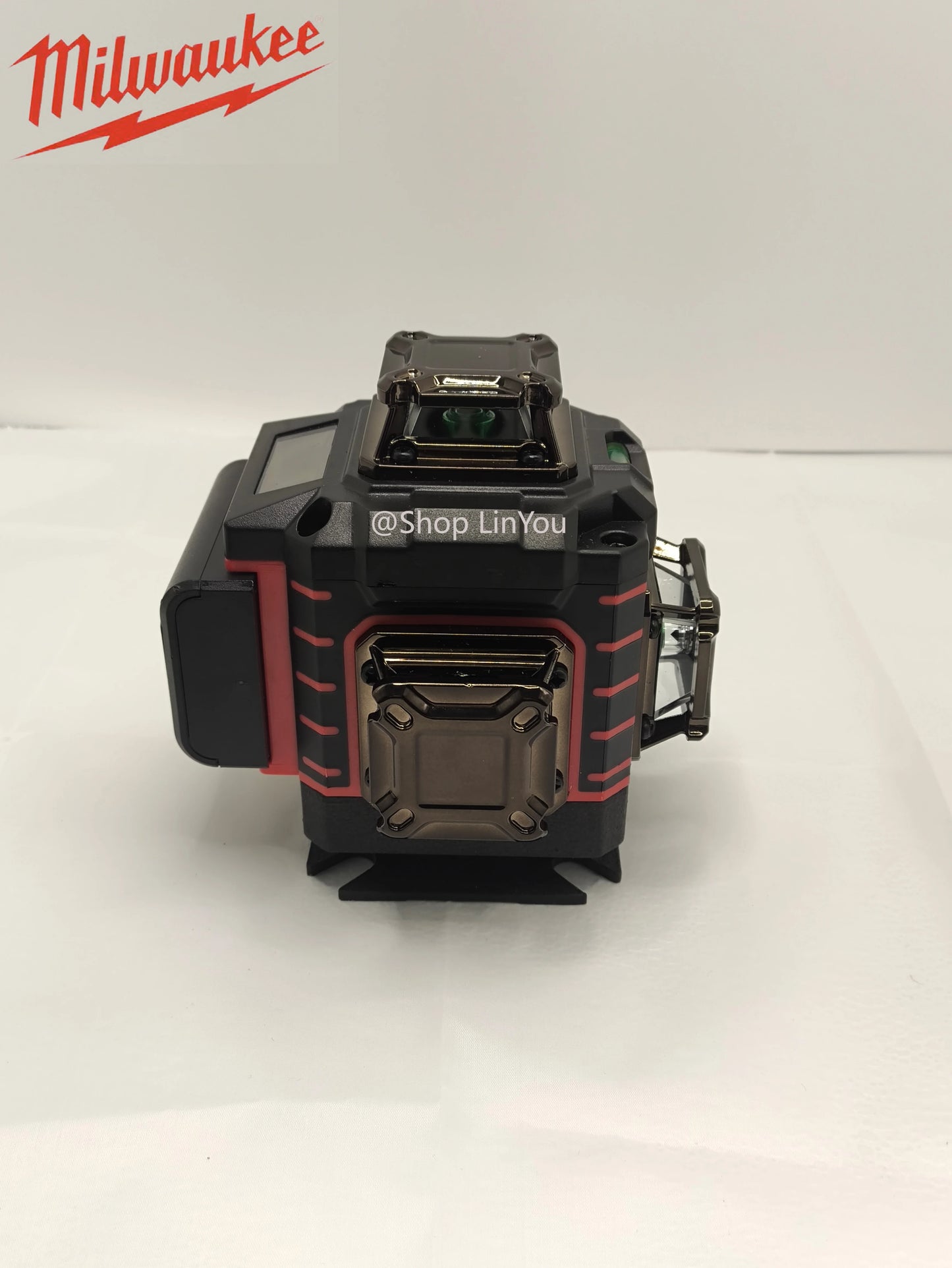 Milwaukee 4 Sides*360 Degree Vertical 4.2V 3-4D Laser Level Green Beam 16 Lines Self-leveling Vertical Cross Line Lase