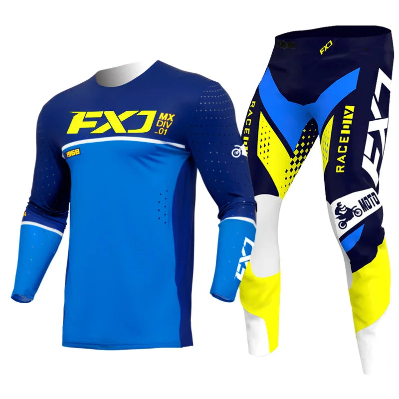 Motocross Jersey Pant white Mens Women pink black Combo racing suit Off-road MX DH ATV gear set Enduro Motorcycle mountain