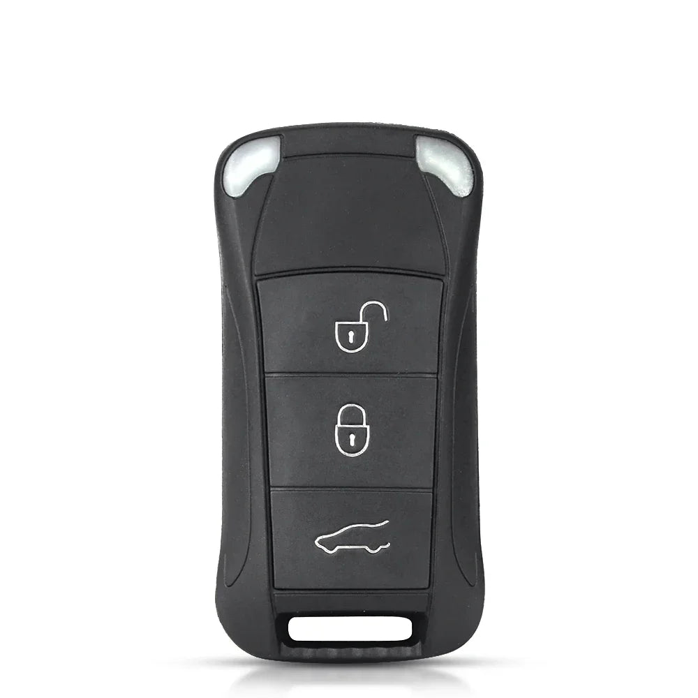KEYYOU NEW 1PCS For Porsche Cayenne GTS 2004 2005 2006 2007 2008 2009 2010 2011 Shell Folding Car Key Case 2/3 Buttons