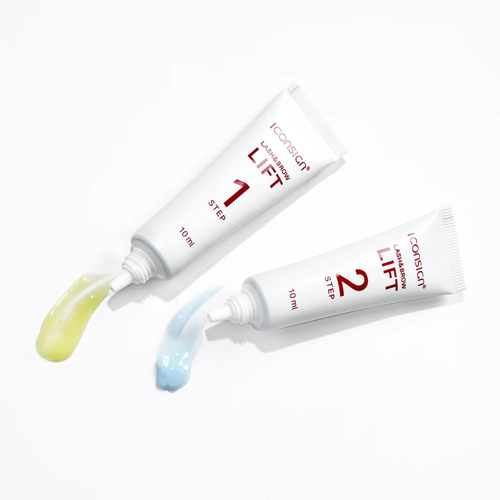 ICONSIGN 10ml Fix Perming Set Lash Eyebrow Lift Perm Fixation Tube Set Lotion 8-12 Minutes Lifting Eyes Makeup Tools