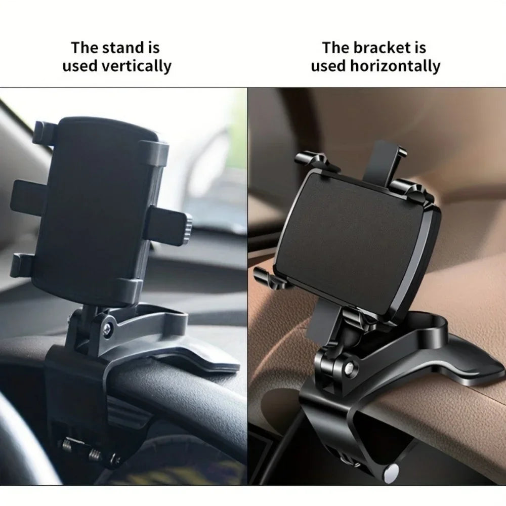 Universal Car Phone Holder Stand Dashboard Car Clip Mount GPS Bracket Car Mobile Phone Support in Car For iPhone Samsung Xiaomi