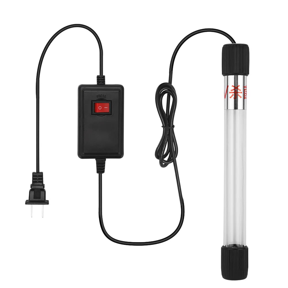 Aquarium UV Light Submersible Sterilization Lamp 5~11W For Fish Tank