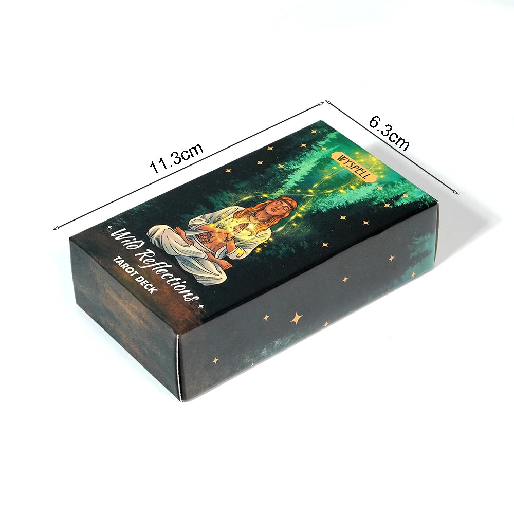 Wild Reflections Tarot Wyspell Classic Tarot Cards Beginner Friendly Clear Symbolism Traditional Structure Easy Follow 78 Cards