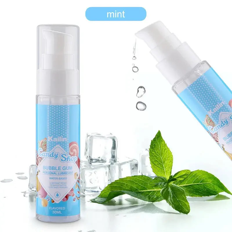 30ml Strawberry Flavor Edible Lubricant for Anal Vaginal Oral Sex Silicone Lubricating Oil Adult Sex Products Body Massage Gel