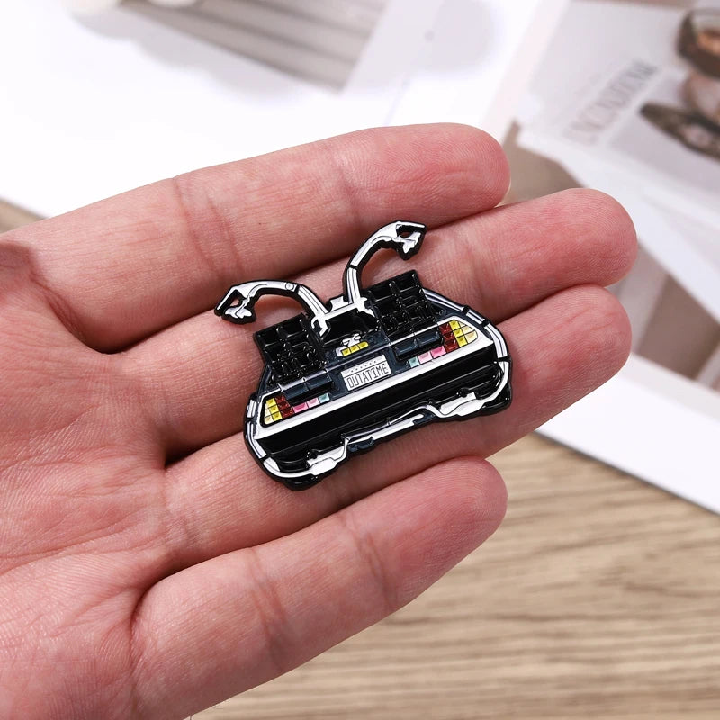 Racing Sports Car Enamel Pin Badge Brooch Lapel Clothes Backpack Hat Car Lover Men Boyfriends Collect Jewelry Accessories Gift