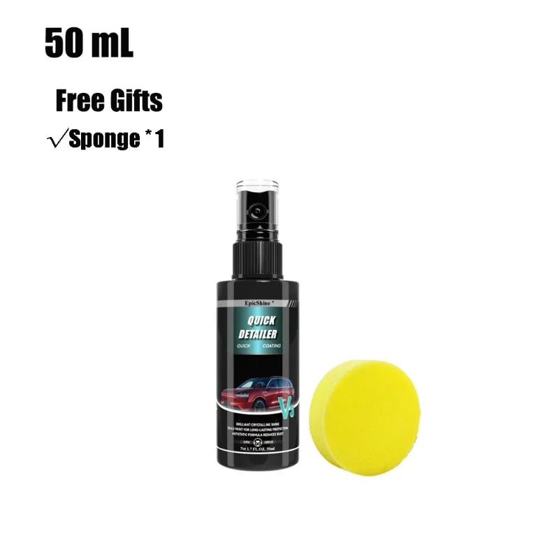 Car Ceramic Quick Detailer&Coating Spray Nano Hydrophobic Polish Scratch Repair Remover Paint Protection Crystal Wax  Auto Clean