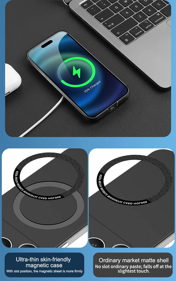 Ultra Thin Case For IPhone 17 Air 17 Pro Max Magsafe Frameless Magnetic Wireless Charging Hard PC Phone Cover