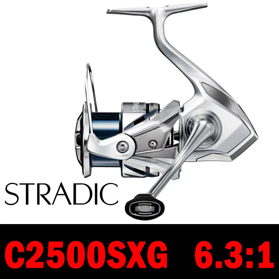 23 SHIMANO STRADIC Spinning Fishing Reel 1000HG/2500/C3000HG/4000XG/5000XG 6+1BB AR-C Spool SeaWater Fishing Reel 3-11KG Power