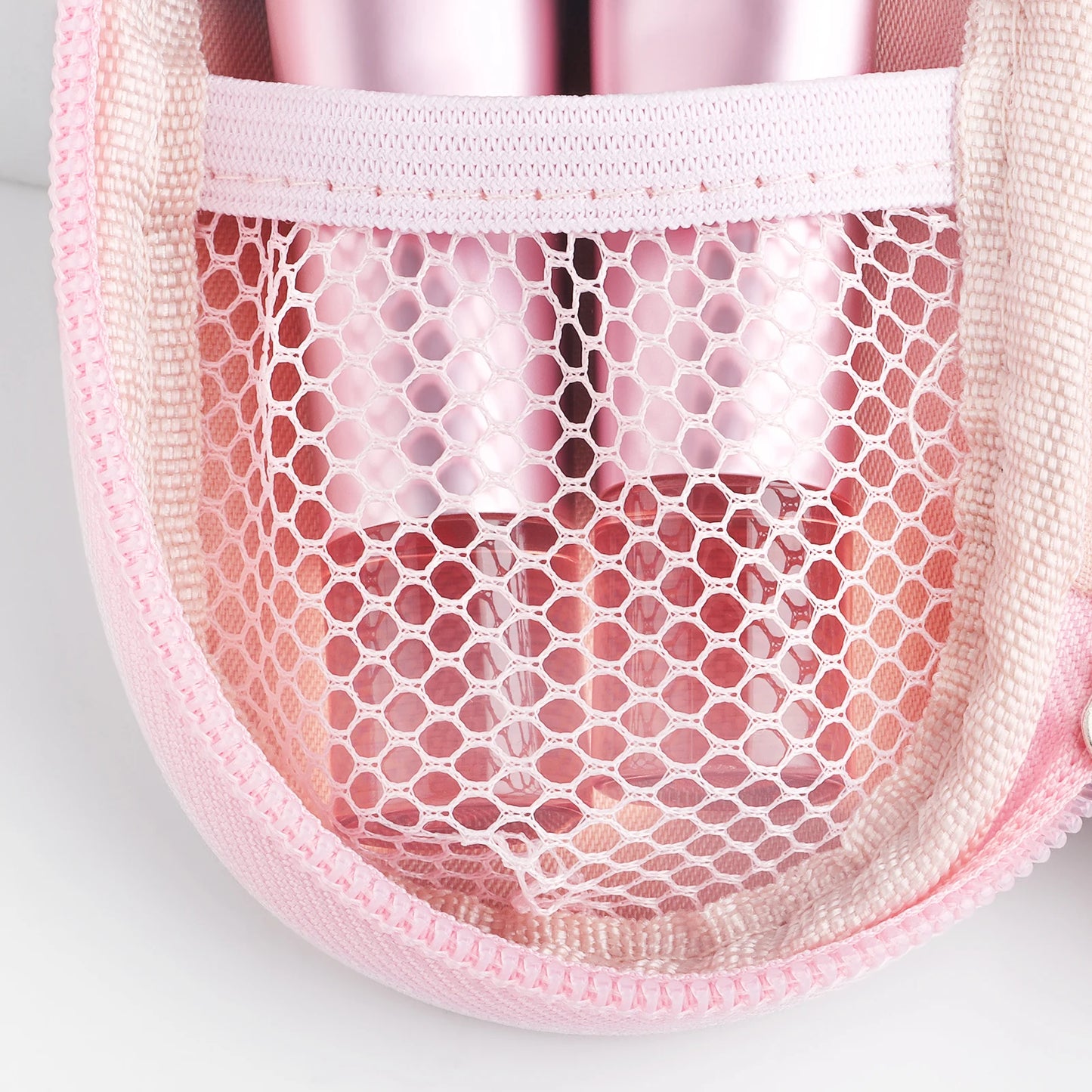 10pcs Makeup Brush Sets,Plastic mini with bag multifunctional Makeup Brush at home or On-the-Go Brush Professional Makeup tool