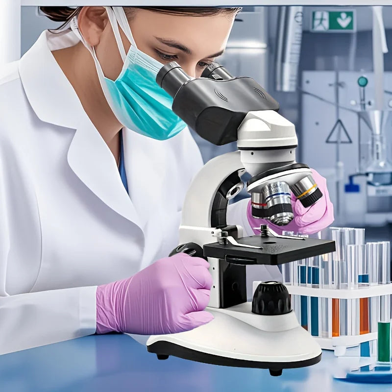 Optical Instrument Microscope 40X-2000X Magnification USB Camera for Laboratory School Home Education Adult Microscope