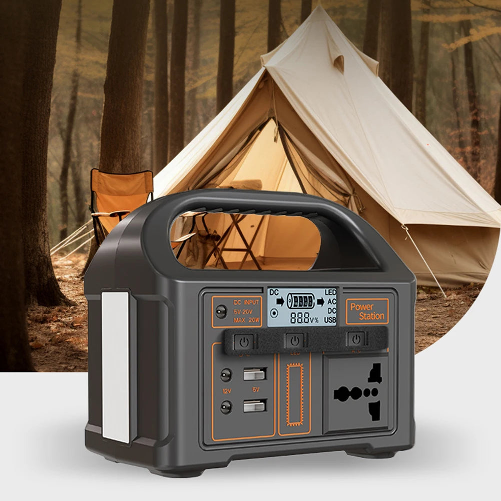 100W Battery Power 110V/220V Outdoor Camping Power Bank LED Display Outdoor Power Supply Battery Power Bank for Travel Adventure