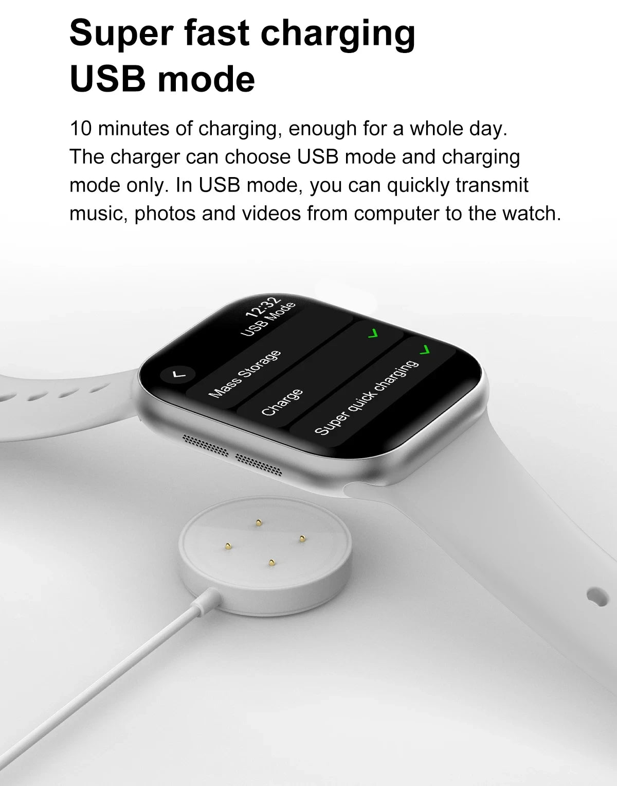 2025 Series 10 Watch 10 GPS Smart Watch Memory Music Video Bluetooth Call Heart Rate Waterproof NFC Smartwatch For Android IOS