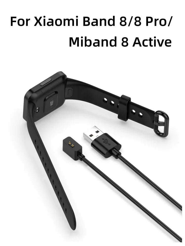 Fast Charging Cable For Xiaomi Band 8 Pro 8active Magnetic Wristband USB Charger for Redmi Band 2 Charger