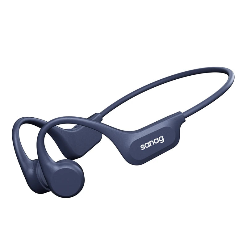 Sanag B60 True Bone Conduction Wireless Earphone Swimming Riding Headphones 64GB Memory Offline Local MP3 Playback Earbuds