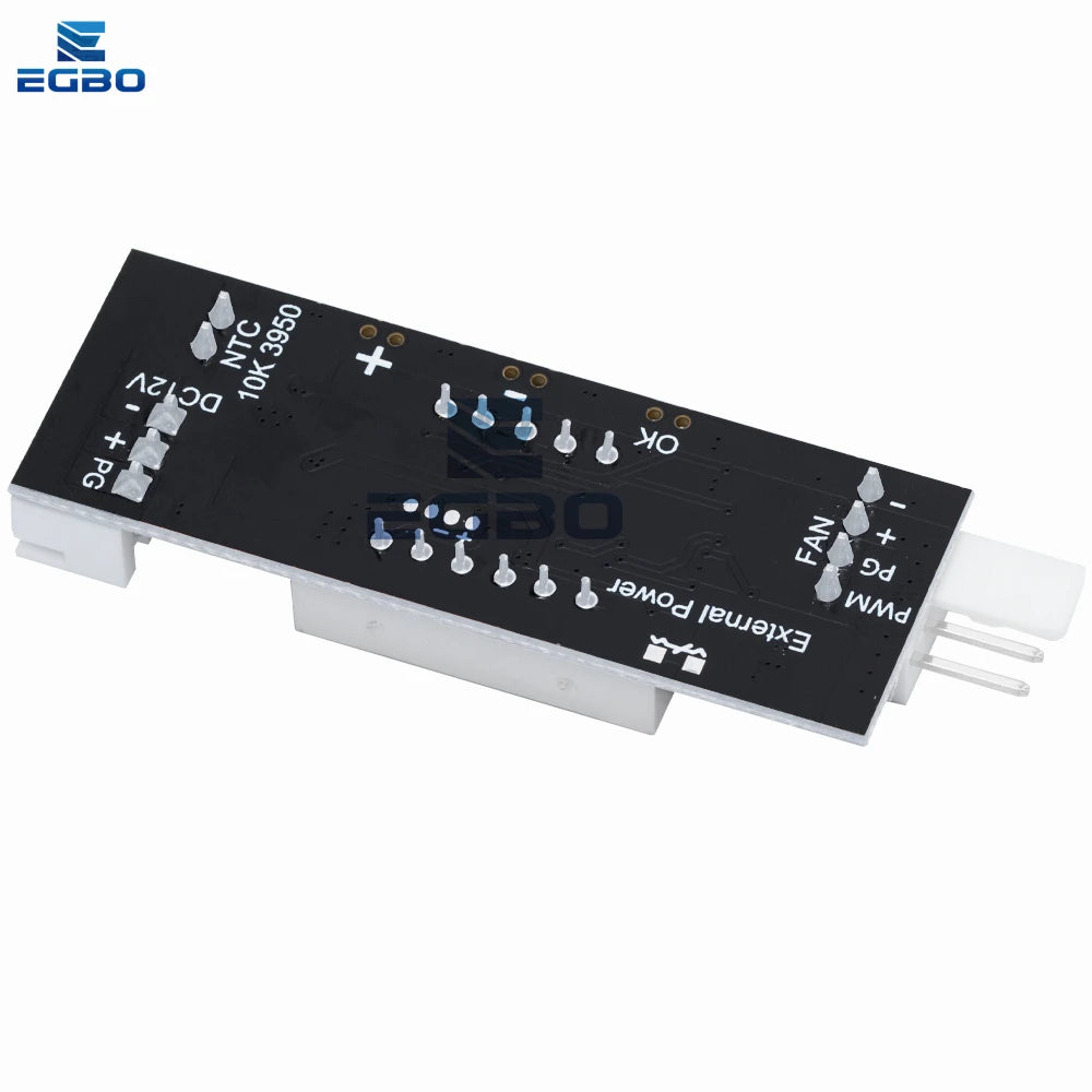 Single 12V 3A DC PWM 4 Wire Fan Temperature Control Speed Controller Chassis Computer Noise Reduction Module NTC B 10K 3950