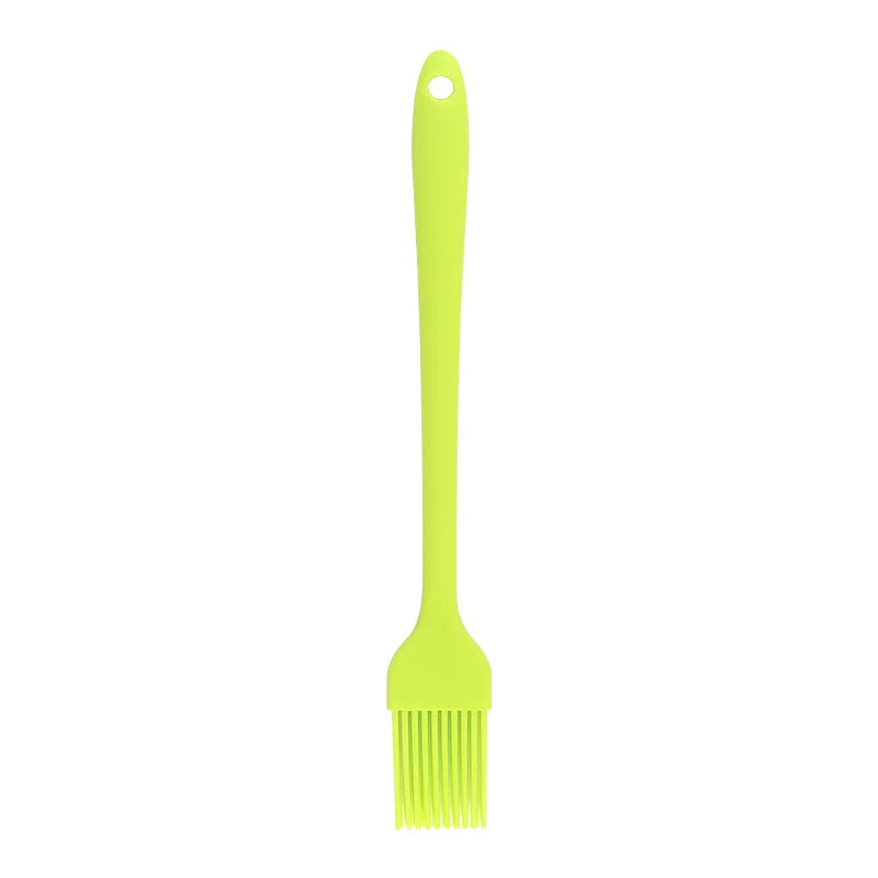 In Stock Silicone Integrated Small Size Oil Brush Barbecue Brush Household Lint-Free Baking Brush Pancake Oil Brush