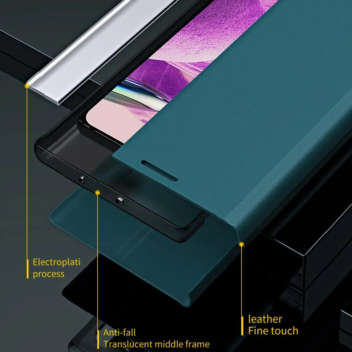 Flip Case For Xiaomi 15T Mi 14T Pro 14 T Mi14T 13T Redmi 15C 14C 13C Side Window Shockproof Luxury Litchi PU Leather Stand Cover