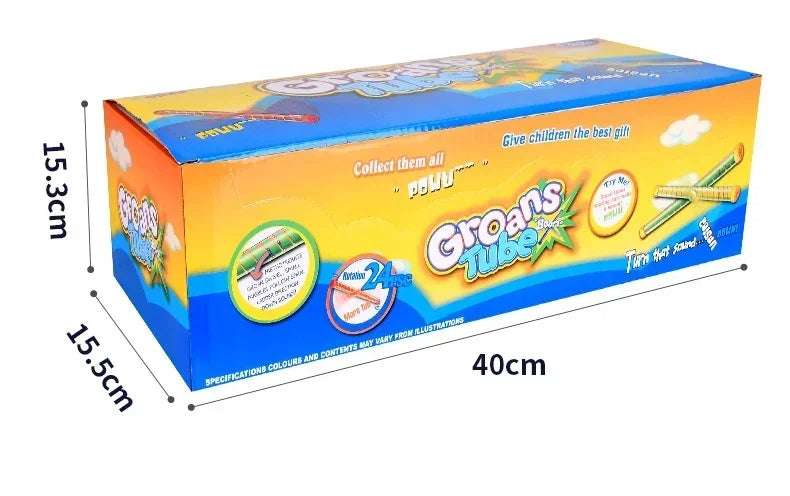 Halloween Children's Toys Magic Sound Wand Monster Sound Whistle Plastic Tube Fart Tube Prank Spoof Swizzle Stick Toy