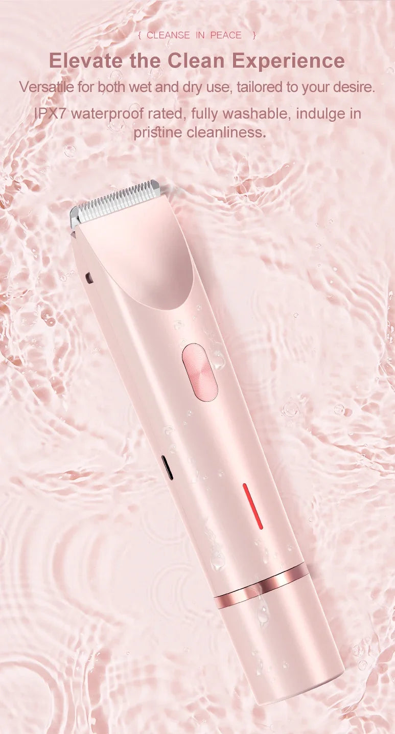 Electric Epilator Women's Razor Painless Women's Beard Epilator Women's Leg Bikini Body Hair Trimmer Women's Facial Epilator