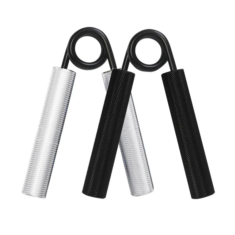 Direct sales of aluminum alloy metal grip arm strength device Amazon fitness spring steel A-type hand training