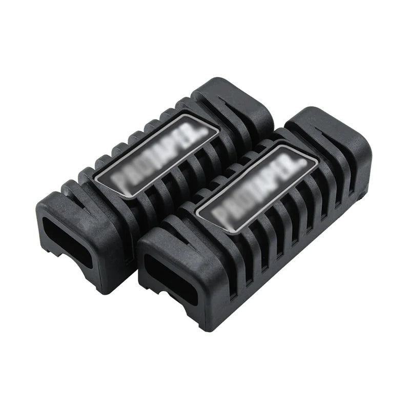 Motorcycle Universal Nonslip Front Footrest Pedal Foot Peg Footpeg Covers Set Rubber 1 Pair 12colors