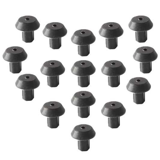 16pcs Rubber Grate Feet Rubber Foot Gas Range Burner Grate Rubber Feet Replace Part for GE WB2K101 WB02T10461 AP2622260 PS241358