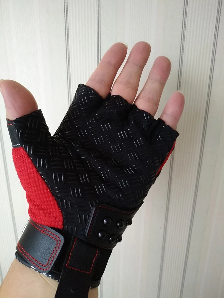 Tactical Gloves Steel Safety Outdoor Cycling Equipment Brass Knuckle Motorcycle Powersports Racing Bicycle Self Defence For Man