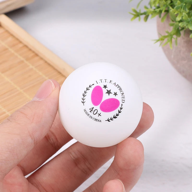 3Pcs Professional Table Tennis Ball 40+ Training Ball For Table Tennis Stroking Training Indoor Games Spare Ping Pong
