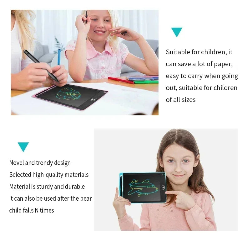 New LCD Montessori Drawing Tablet for Children Toys Painting Tools Electronics Writing Board Boy Kids Educational Toy