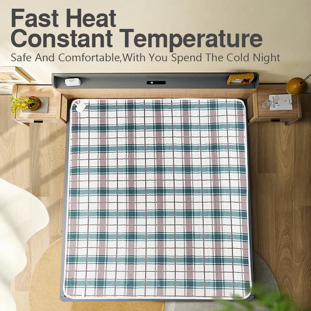 110/220V Electric Blanket Thicker Heaters Home Bed Sheet Thermal Mat 3 Size Winter Home Thermostat Double Body Warmer Pads