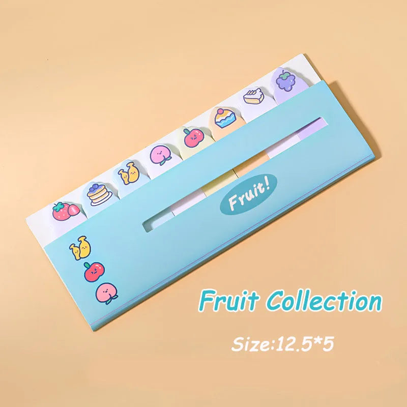 Creative Cute Cartoon Animal Index Stickers Stationery Notebook High Appearance Convenience Stickers Student Supplies