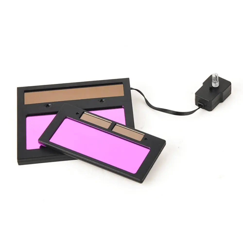 Electric Welding Protective Lenses Solar Dimming Protection Splash Proof Auto Darkening Filter Welding Glasses Accessories