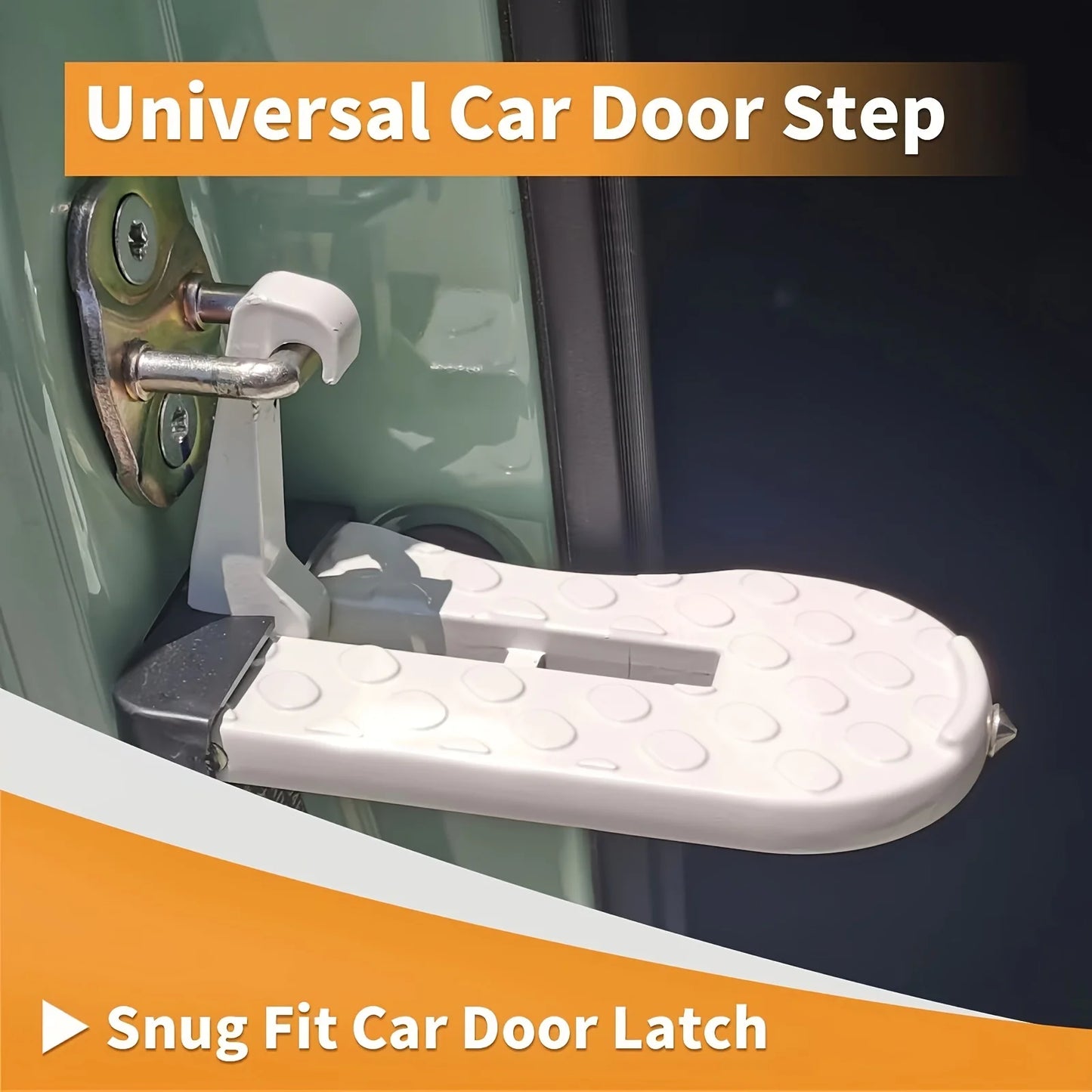 Car Door Step,Multi-Functional Latch Door Step,Roof Rack Car Awning Accessories,Fits in All Kind of Vehicle