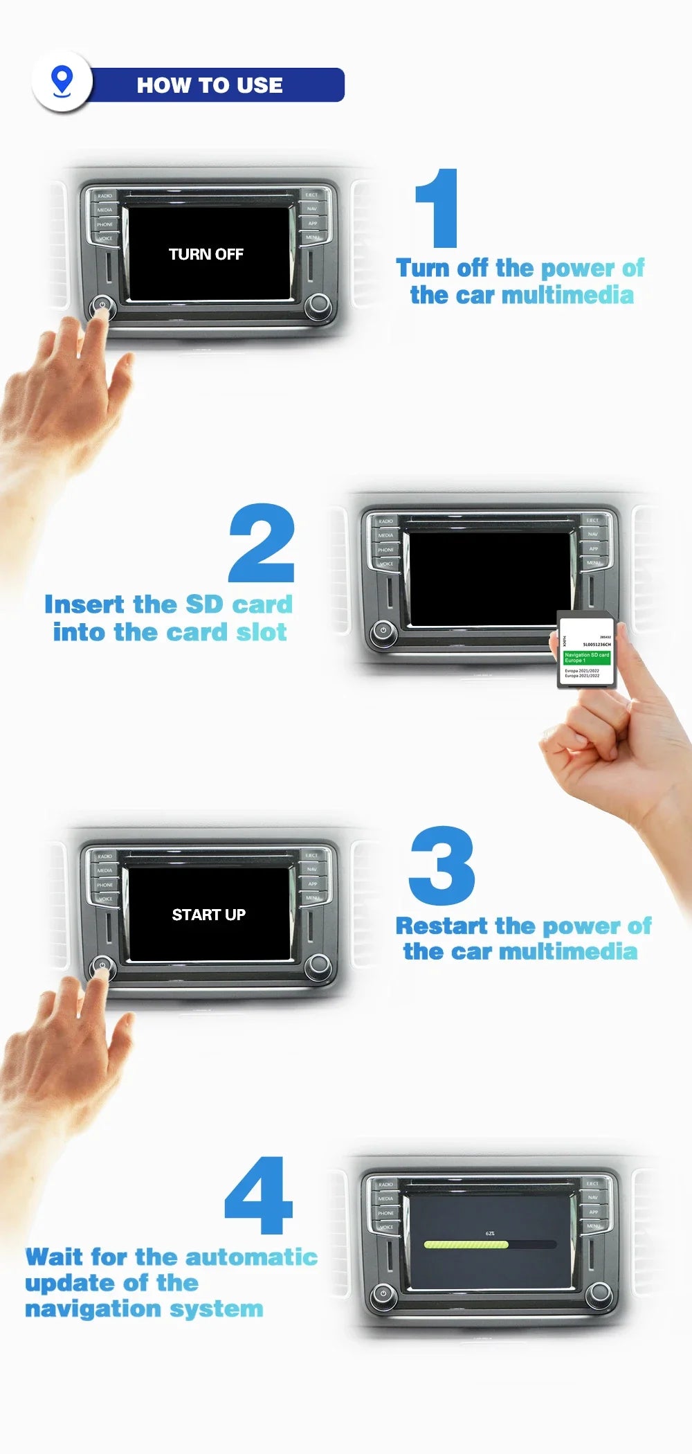 Garmin Navigation A2189068403 V14 SD Card 2020 for Mercedes B-Class CLS GLA SLC Vehicle North America Maps GPS 32GB