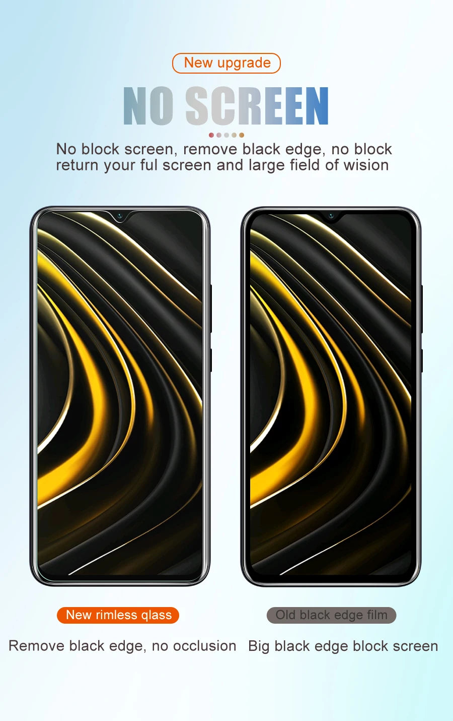 3Pcs Full Tempered Glass For Samsung Galaxy A03 A13 A23 A33 A53 A73 Screen Protector Galaxy M13 M23 M33 M53 HD Protective Film