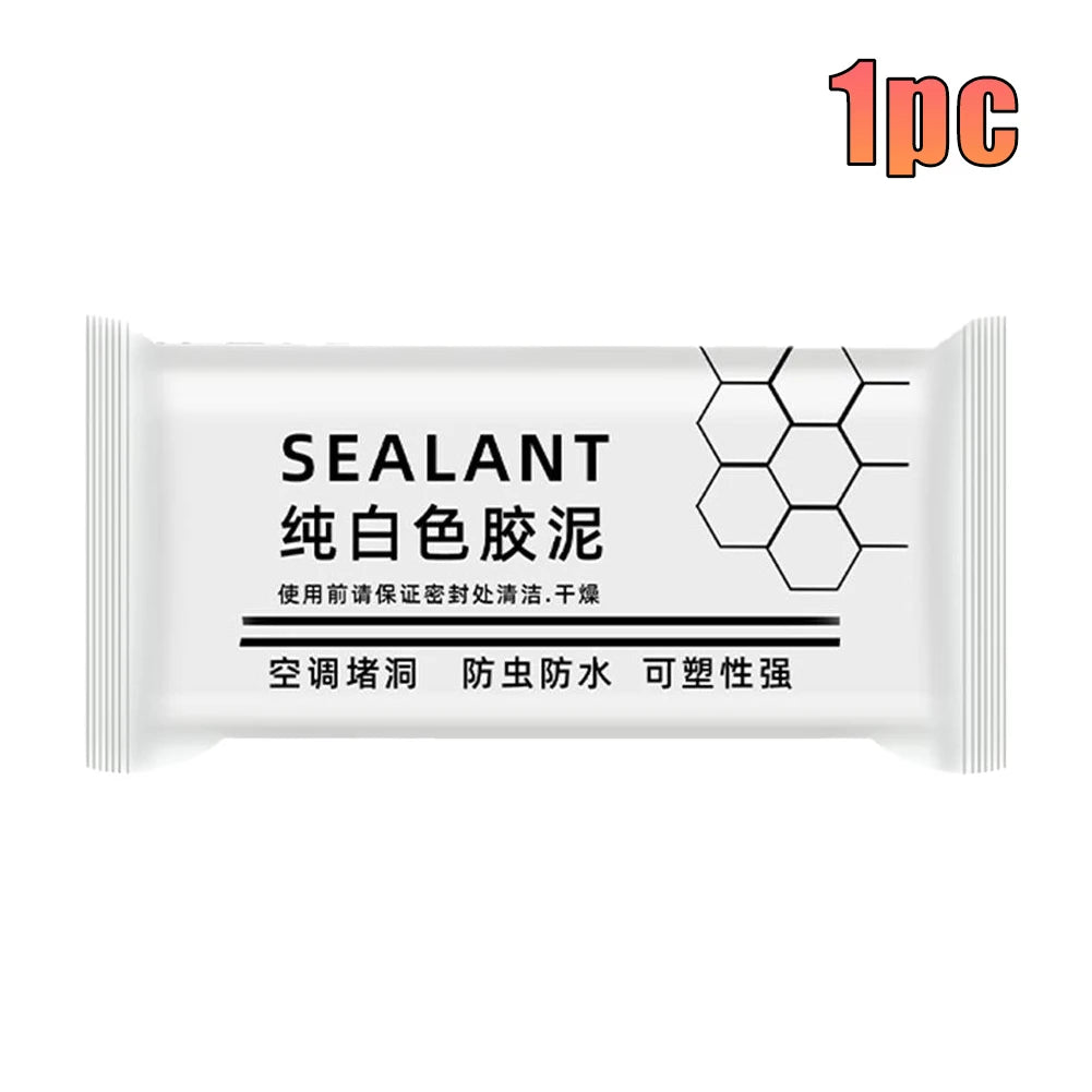 1-20pcs Waterproof Duct Seal Clay Silicone Putty Rubber Repair Air Conditioning Hole Moldable Repair Pipe Mastic Waterproof Glue