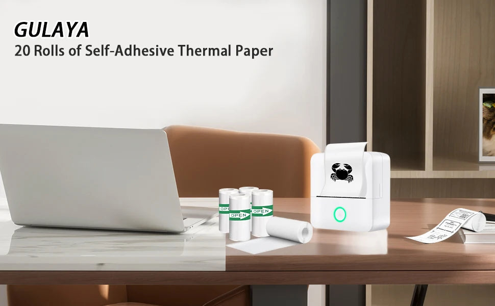 Mini Printer Paper Thermal Sticker Paper Self-adhesive Printer Paper Photo Printer Labels For T/M02 Photos thermal printer paper