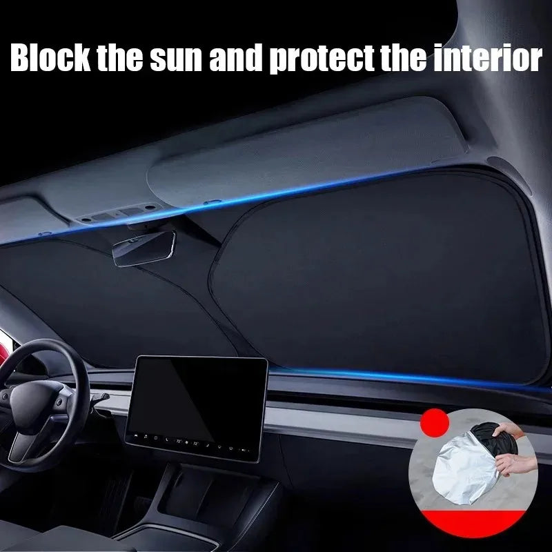 For Mercedes Benz C Class W202 S202 C200 1993-2000 Car Window Sunshade Cover Sun Shade Windshield Visor Protector Windscreen