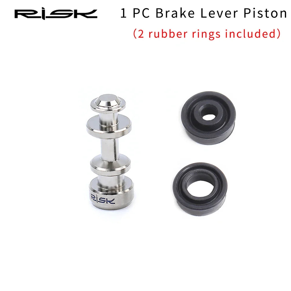 Risk Bike Titanium Alloy Brake Lever Piston Rod, Oil Disc Brake Piston Rod Sealing Ring Repair Parts,For XT M785 M8000 SLX M7000