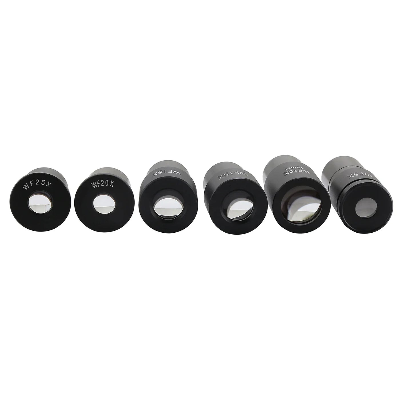 Biological Microscope Eyepiece School Science Educational Optical Microscope Glass Lens WF5X WF10X WF15X WF16X WF20X WF25X