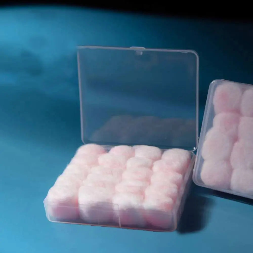 2/4/6/12/20PCS Gift Soft Wax Cotton Earplugs Wax Kneadable Ear Plugs Airplane Sound Insulation Noise Reduction Ear Plug Unisex