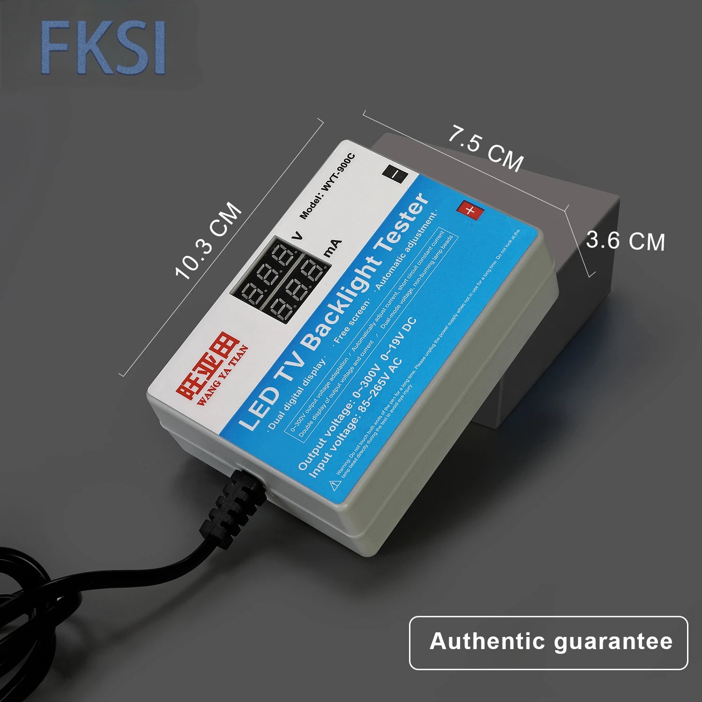 LED Lamp Bead Backlight Tester  LCD Screen All LED Strips Lights Repair Test Output 0-300V  Gift: TV repair tool crowbar