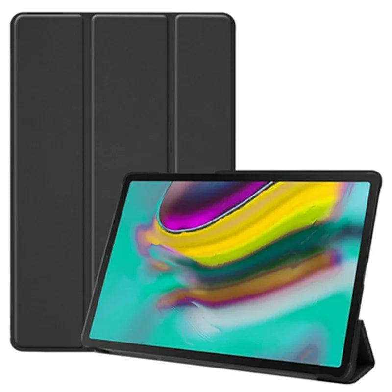 For Samsung Galaxy Tab S5e Case 10.5'' SM-T720/T725 2019 Auto Wake Sleep PU Leather Cover Slim Tri-Fold Stand Tablet Case Funda