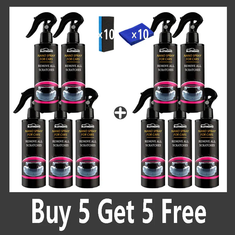 Ceramic Coating For Cars Paint Mirror Shine Crystal Wax Spray Nano Hydrophobic Anti-fouling Auto Detailing Car Cleaning Products