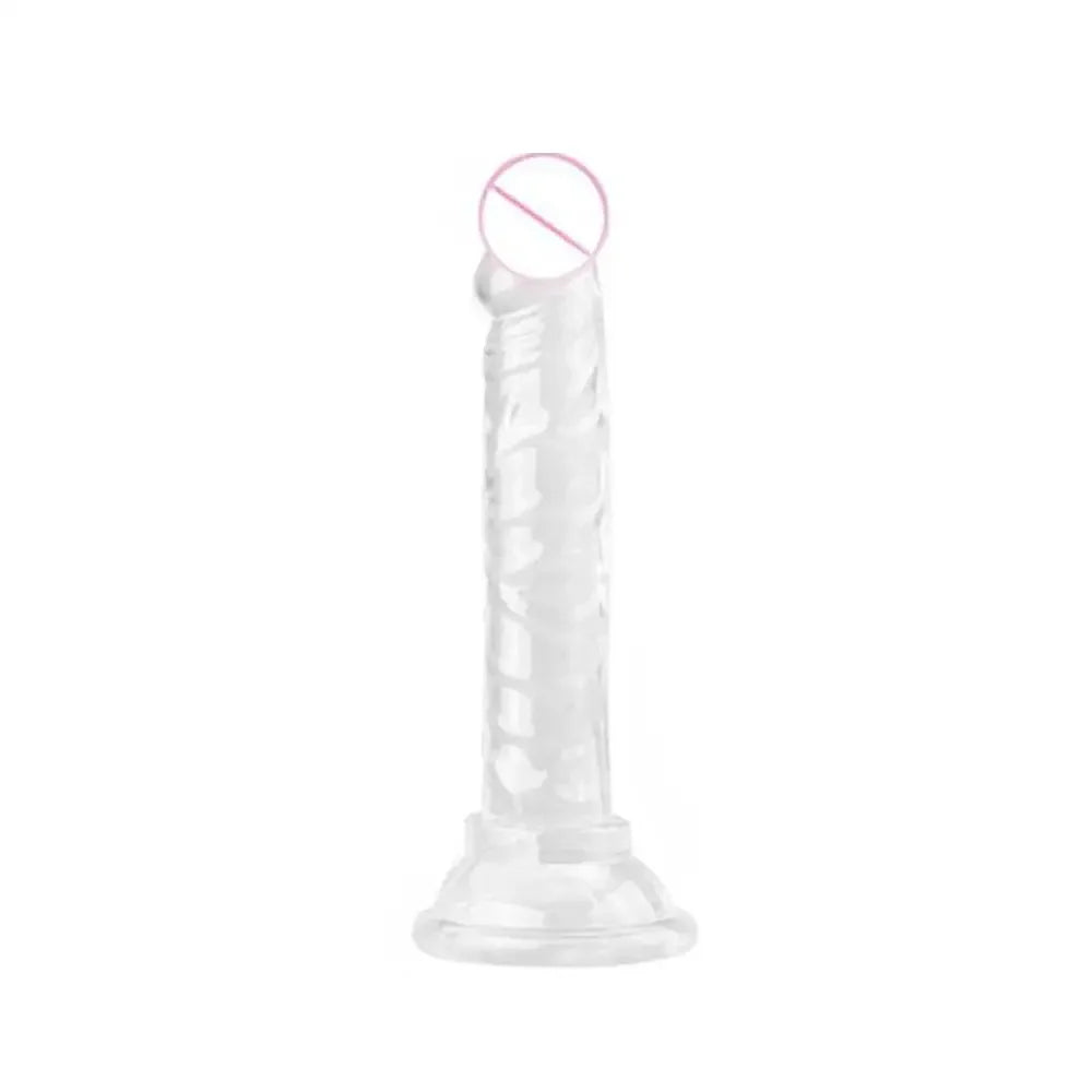 Translucent Soft Jelly Dildo Realistic Fake Dick Penis Butt Plug Sex Toys for Woman Vagina Anal Female Masturbation Huge Dildos